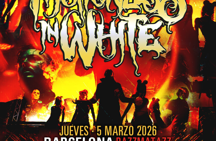Motionless In White confirman fechas en España para 2026