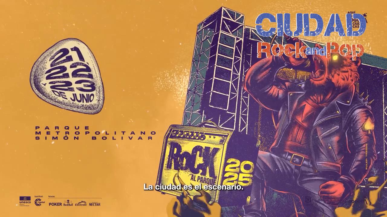 Rock al Prque 2025 Bandas Oficiales