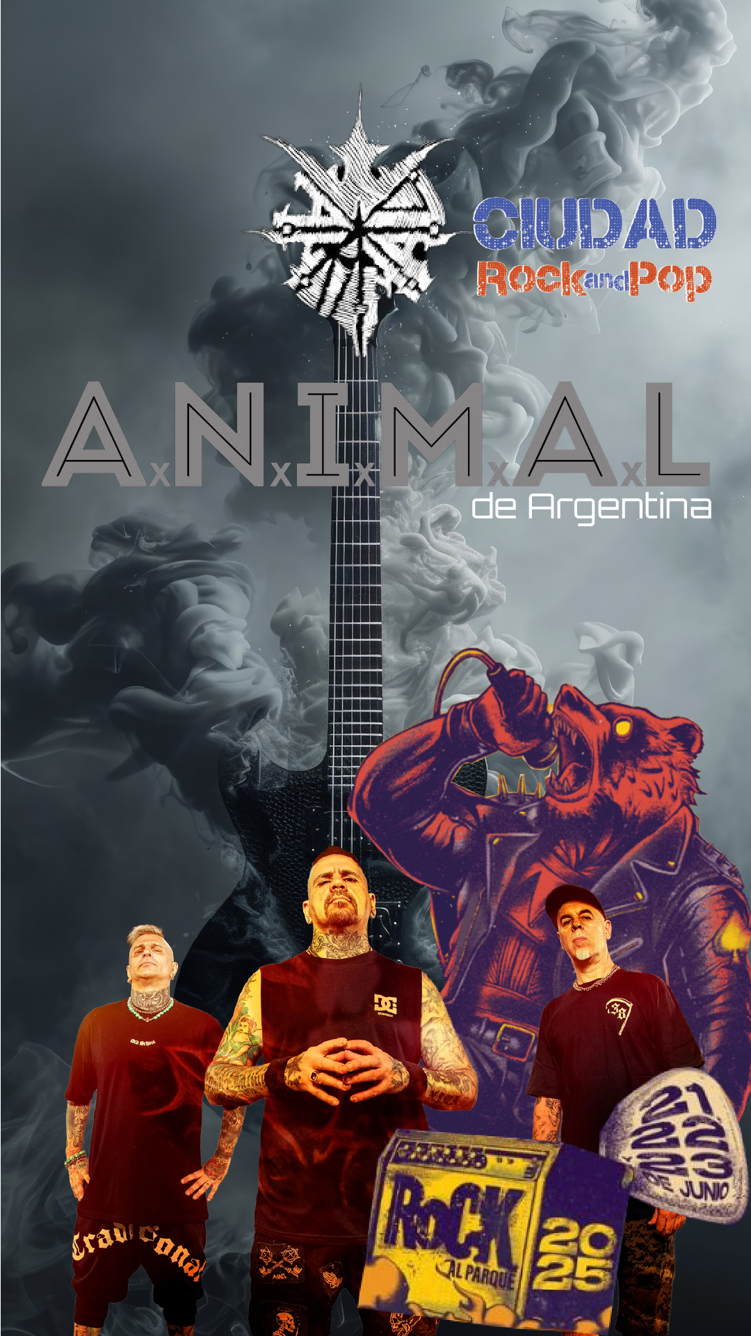A.N.I.M.A.L de Argentina en Rock al Parque