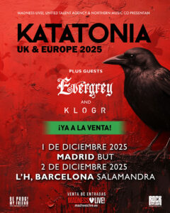 Katatonia gira 2025 España