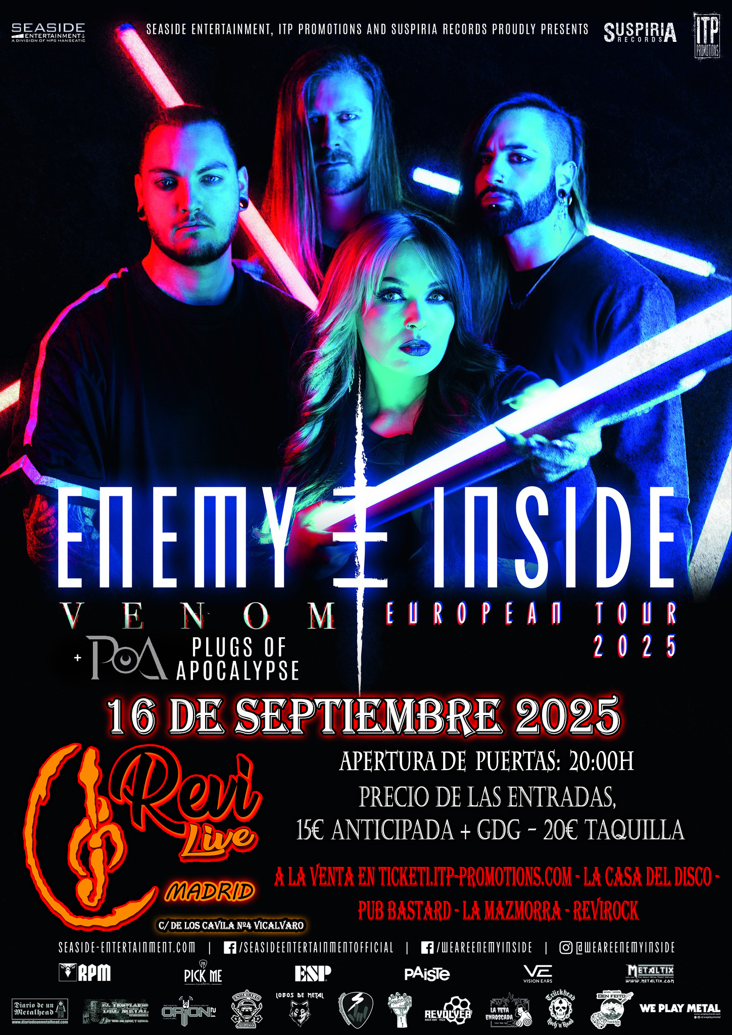 Enemy Inside en Madrid