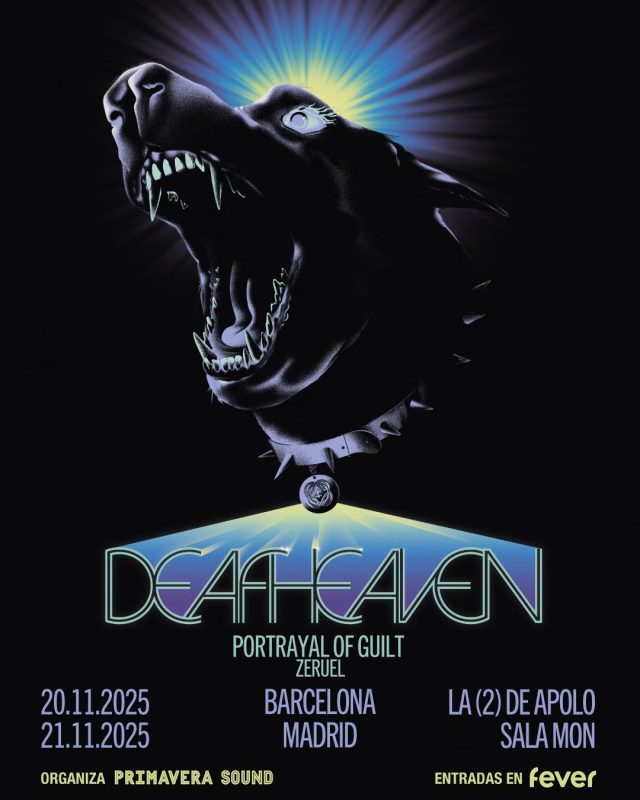 Deafheaven en Barcelona y Madrid – Conciertos noviembre 2025