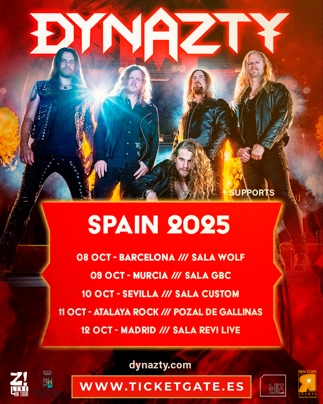 Dynazty gira España 2025